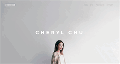 Desktop Screenshot of cherylchu.com